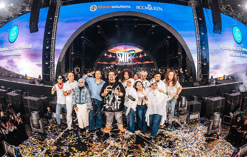 Konsert Ratu Rock pecah rekod! 55,000 peminat cipta sejarah, bakal gegar Singapura